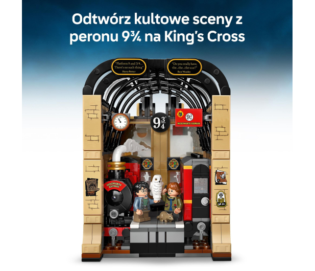 LEGO Harry Potter 76450 Book nook: ekspres do hogwartu™ - 1331667 - zdjęcie 5